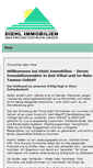 Mobile Screenshot of diehl-immobilien.de