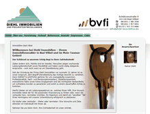 Tablet Screenshot of diehl-immobilien.de